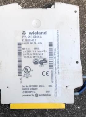 议~德国wieland SNE 4004K-A ac230V/6