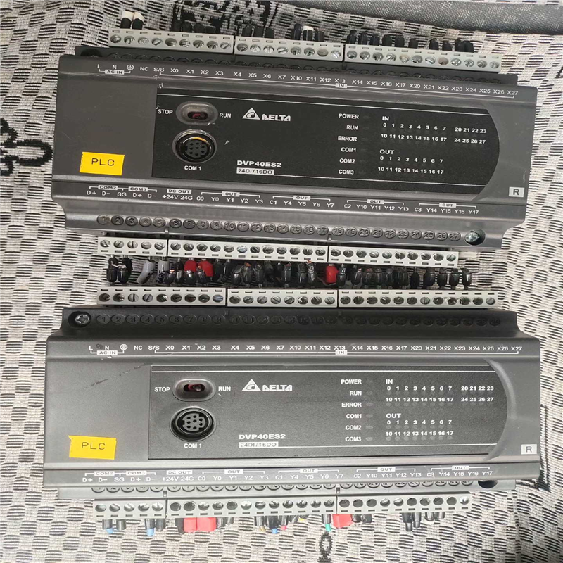 【汇生】拆机台达PLC 型号DVP40ES200R，DVP40EC0议价