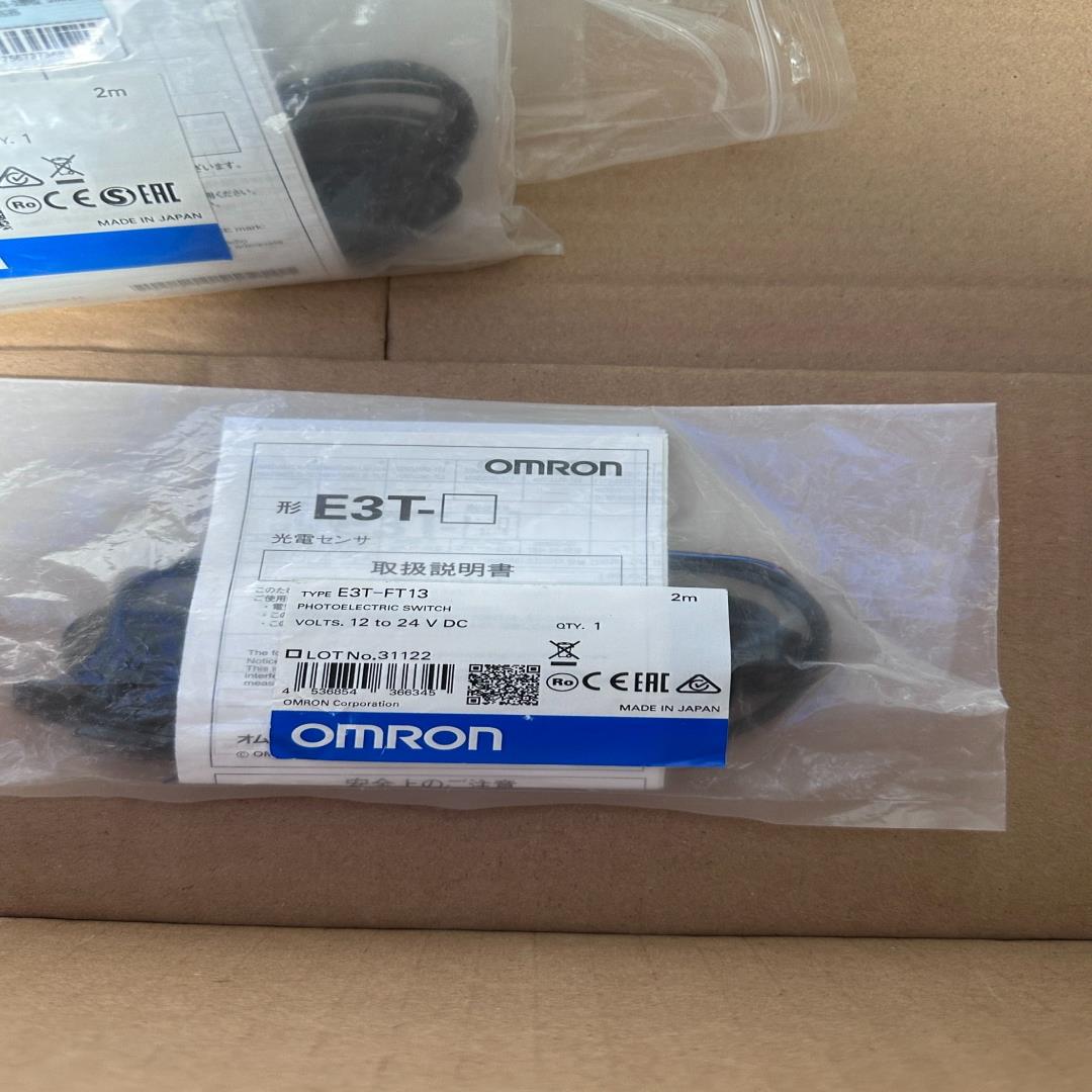 欧姆龙E3T-FT13 光电开关传感器，全新原装，有1个（崽载电子）