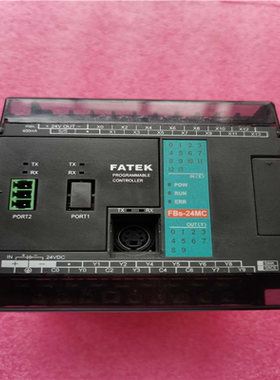 议价永宏FBS-24MC-D原装拆机PLC，功能好，实物图拍摄