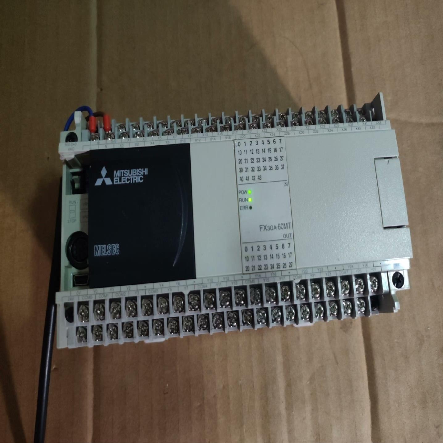 议~三菱PLC，FX3GA-60MT-CM ，原装三菱功能都正常