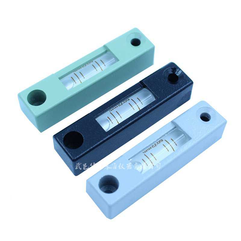 高精度60秒金属水平仪水平泡适用于徕卡南方索佳基座