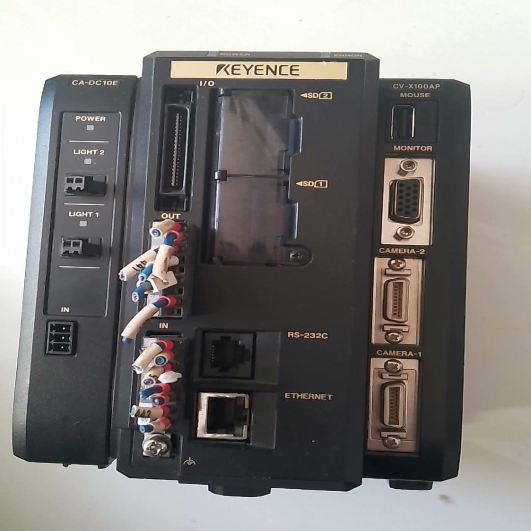 基恩士cv-x100ap视觉控制器，包好用现货一套。~议价