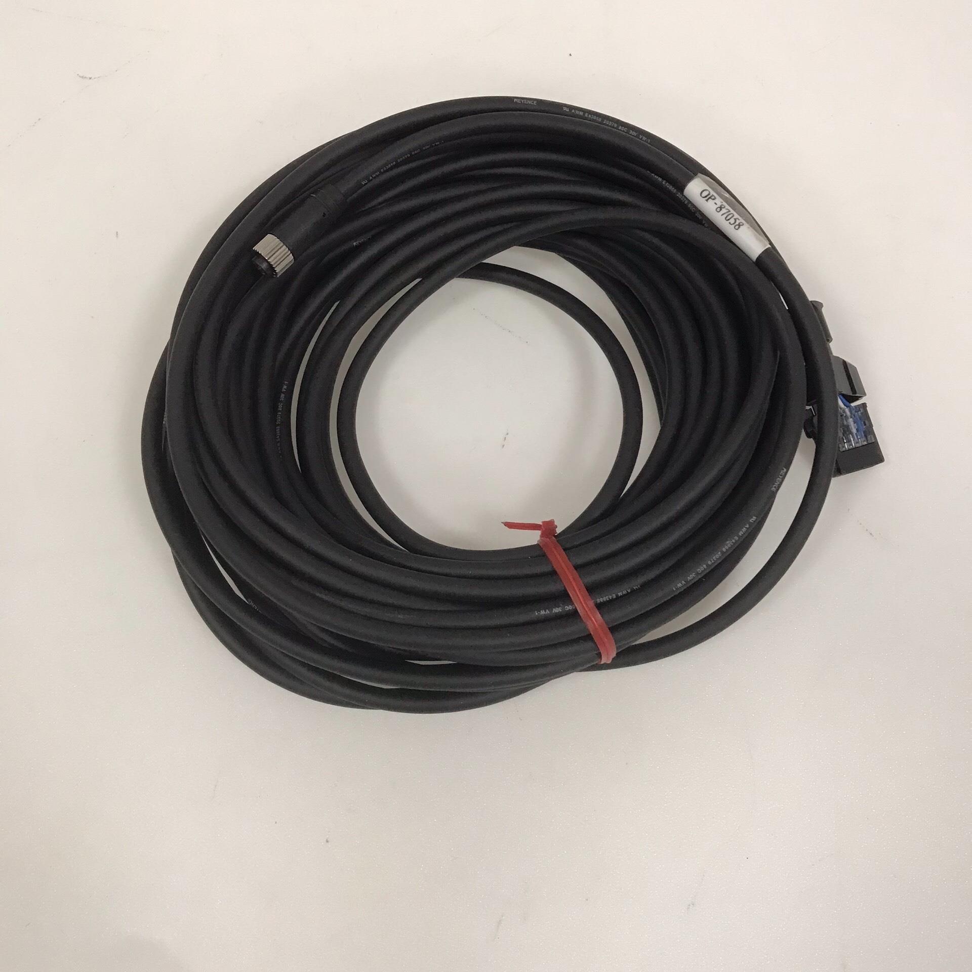 无包装 OP-87058 基恩士KEYENCE传感器线缆(崽崽配件）