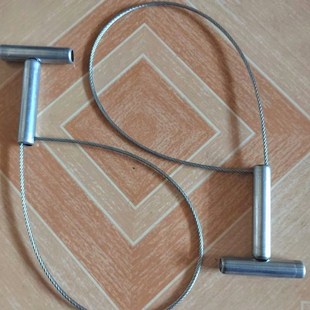 猪用保定器金属套猪器拉猪绳钢丝绳保定兽用打针猪套嘴器抓猪神器