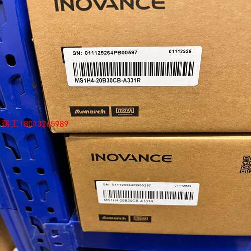 汇川电机MS1H4-20B30CB-A331R  全新正品原议价