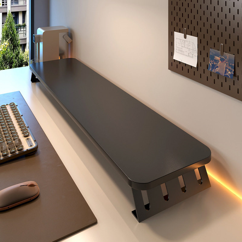 加长电脑增高架电竞房桌面置物架工位显示器底座支撑架笔记本支架