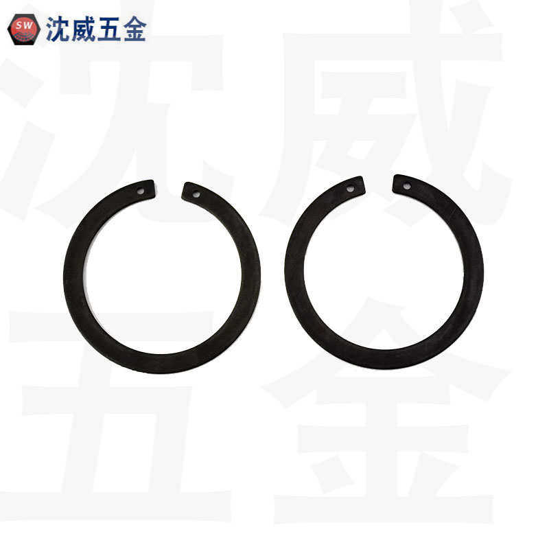 优选俄标13940轴用卡簧弹性挡圈无耳加厚重型轴卡垫片轴卡外卡环4图片