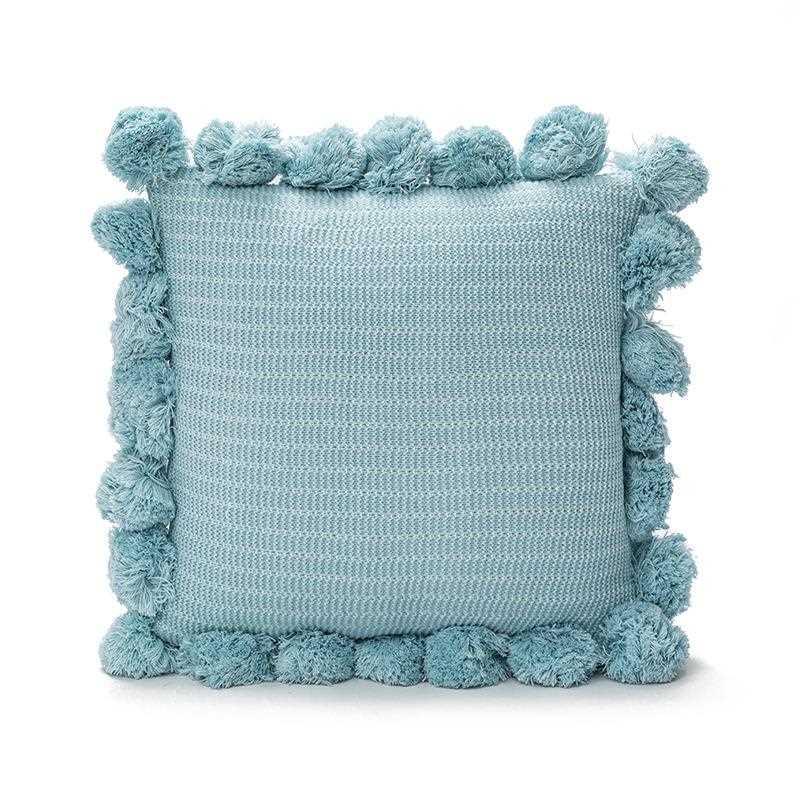 北欧现代isn小清新天蓝色沙发靠抱枕民宿板间床垫头飘窗样靠背枕