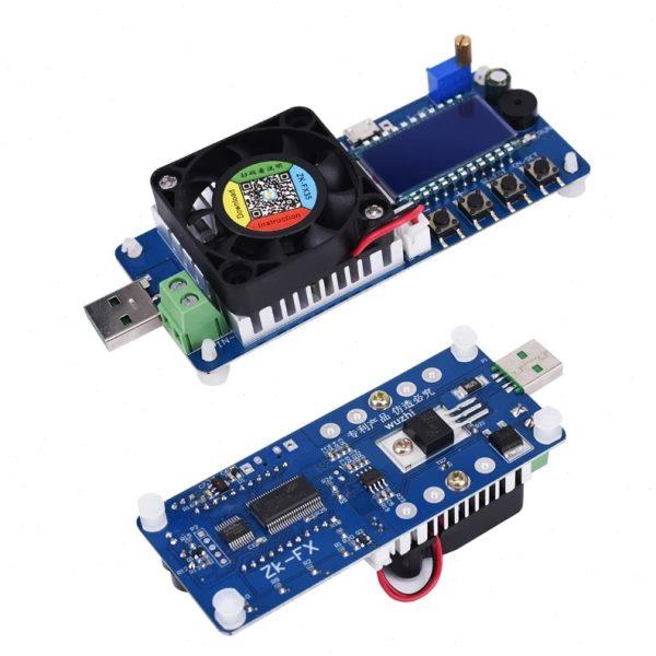 USB电源检测仪可调电阻器 电池容量测试仪 电压电流恒流电子负载