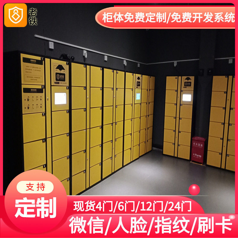 智能红外条码寄存柜公共企业用