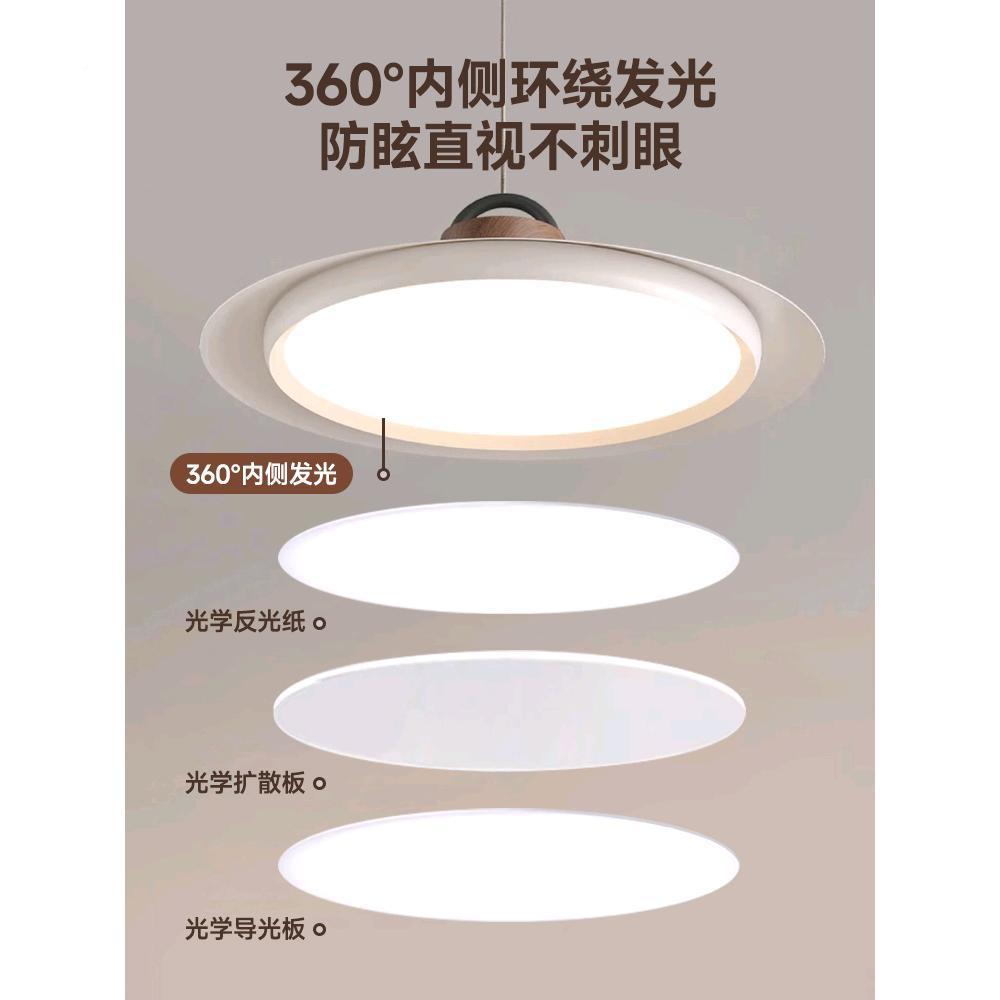 中风夫帽吊灯古创设意计师饭渔厅DW-X884吧台灯具年新款简约餐厅