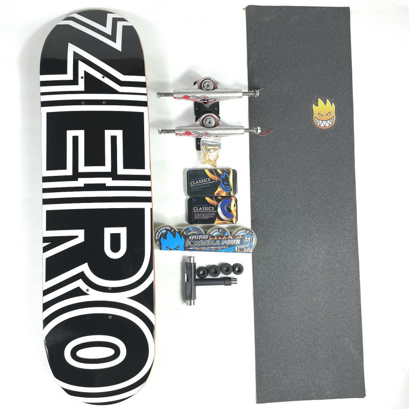 Zero8.0寸双翘枫木滑板深脚窝