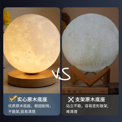 月球浪漫氛围小夜灯正品