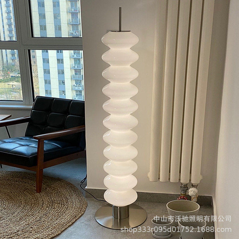设计师网红落地灯氛围客厅立式沙发边几灯卧室民宿糖葫芦装饰灯