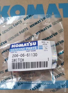小松挖掘机PC200/220/240/360/450-7-8原厂红色压力开关日本进口