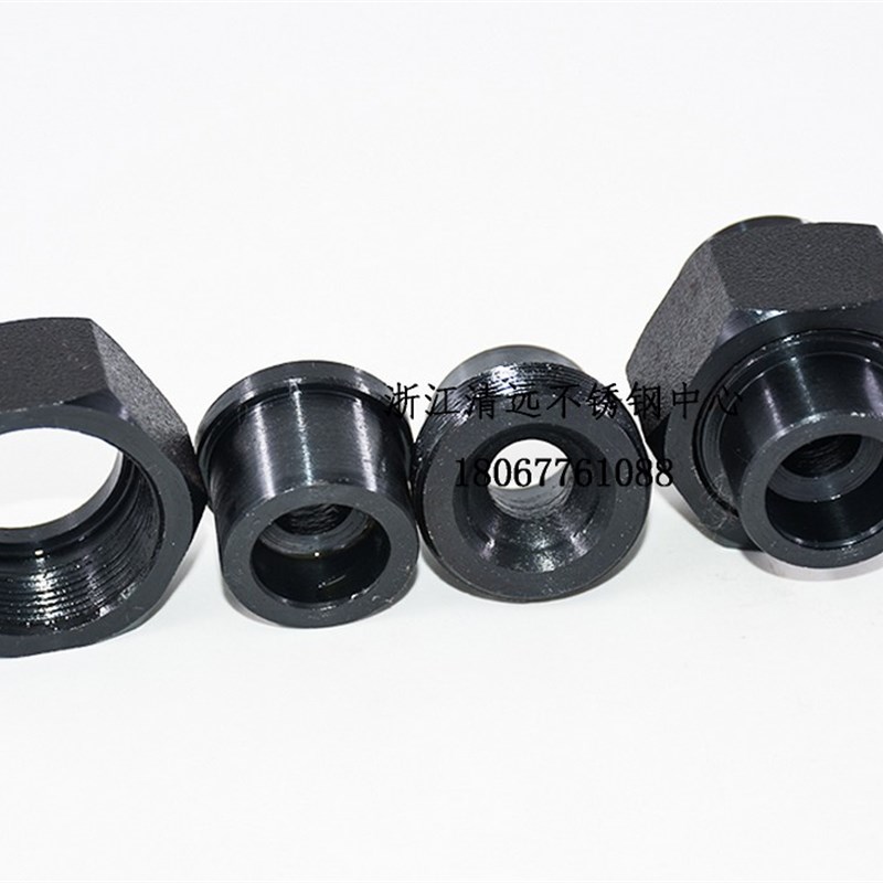 304不锈钢316L锻压螺纹活接头高压活接头锻制锻打碳钢件DN15DN20