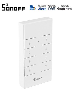 SONOFF RF433射频8键遥控器 适用RF改装件iFan03 4CHProR2 TX