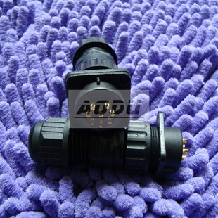 8芯航空插头 FUS-2-Z 节能灯接头2031系列 乔合里 塑料防水连接器