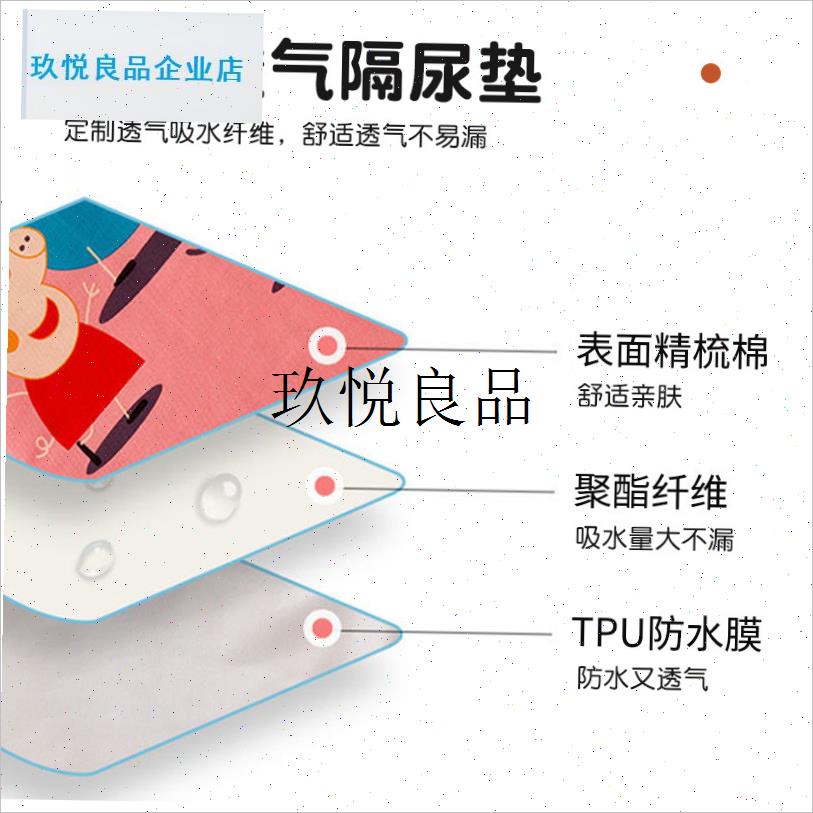 姨妈垫生理期床垫纯棉防s水可洗隔尿垫月经期专用大小床垫四季通,