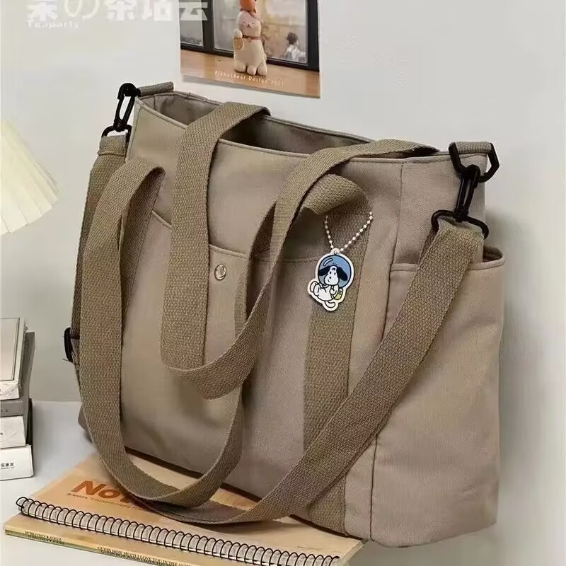 德国品质健身包女单肩帆布包秋冬