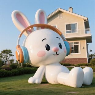 定制商场户外大型玻璃钢卡通人物企业IP雕塑摆件校园吉祥物