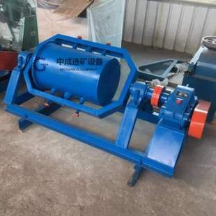 催化筒形磨碎机机实验室磨矿砂金混贡干球磨机 小型湿两用粉碎三元