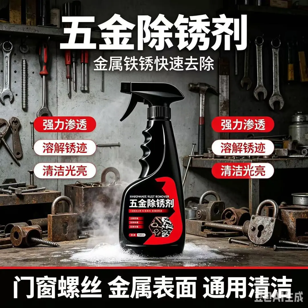 五金除锈剂金属钢铁专用除锈清洁