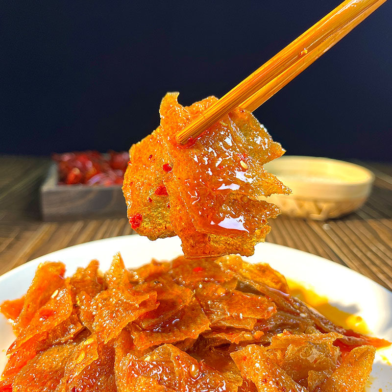 手工现做【香辣魔芋】湖南特产麻辣馋嘴美食追剧零食麻酱魔芋丝