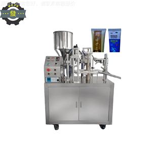 发补墙漆补墙膏自动上管机灌装 封尾机 封尾沃965AB胶PVC灌胶装