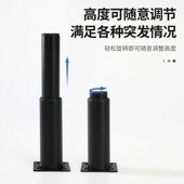 加厚可调节家具脚沙发支撑脚电视柜茶几橱柜桌台金属地脚黑色白色