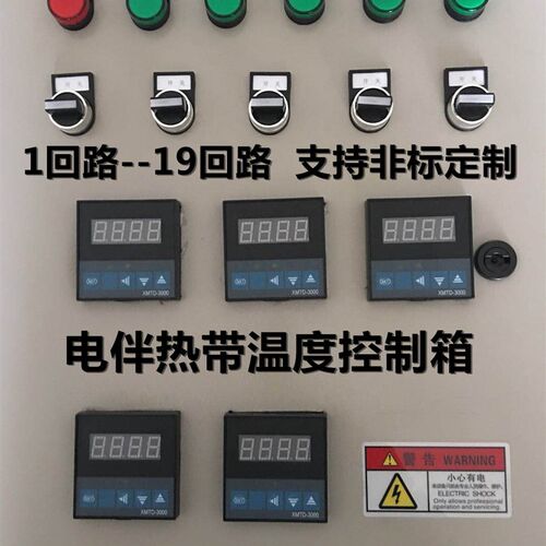 电伴热带数显温度控制箱 电伴热带温控 恒温控制器 加热控制箱