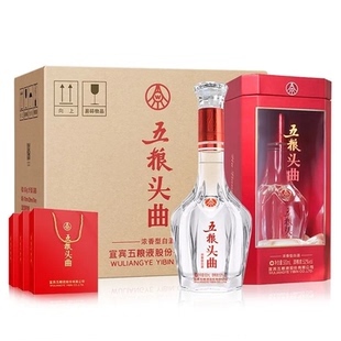 五粮浓香五粮头曲鸿运当头52度/42度浓香型白酒500ml*6瓶整箱送礼