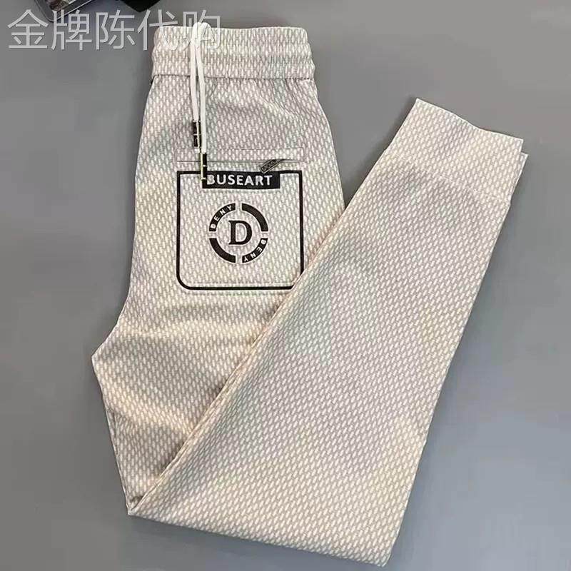 高端九分收口男士休闲裤2026年新款潮牌男裤运动厚棉裤子春夏季男
