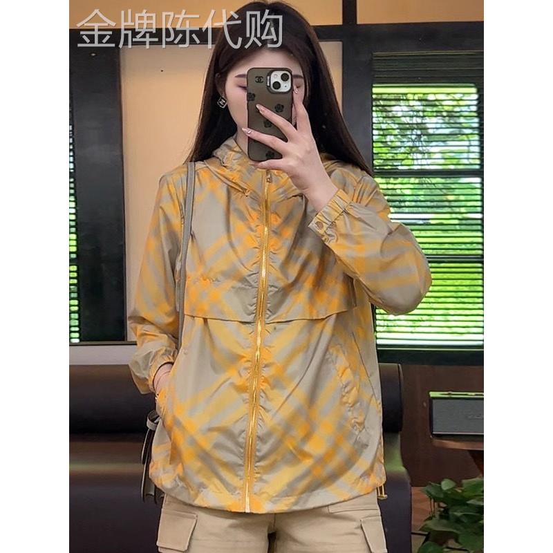 夏季新款休闲斜条纹女设计感小众宽松显瘦减龄时尚防晒衣外套女士