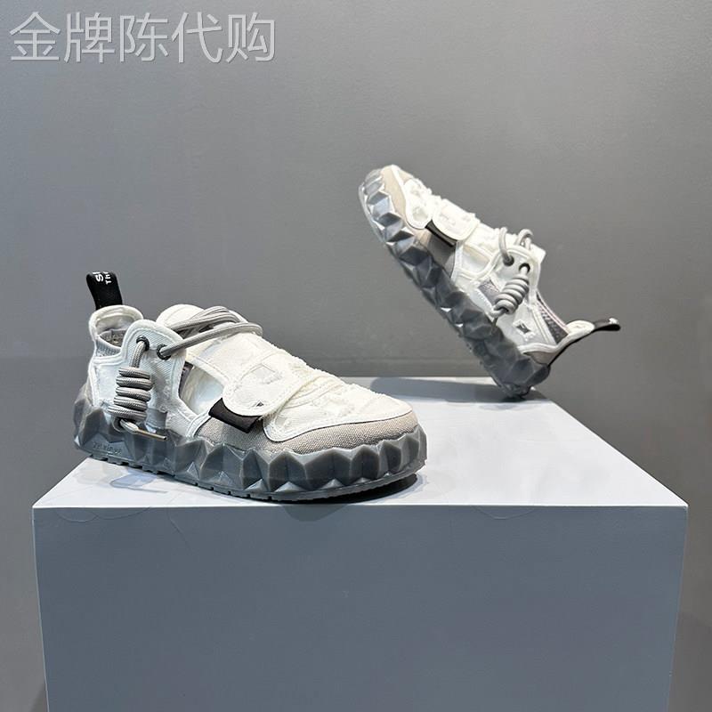 男鞋子夏季透气2026新款潮流百搭小白鞋休闲运动板鞋一脚蹬帆布鞋