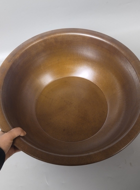 黄铜洗脸盆仿古加厚实用泡脚加深