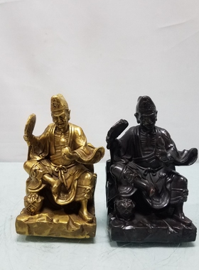 小号铜济公铜像摆件活佛济公家居