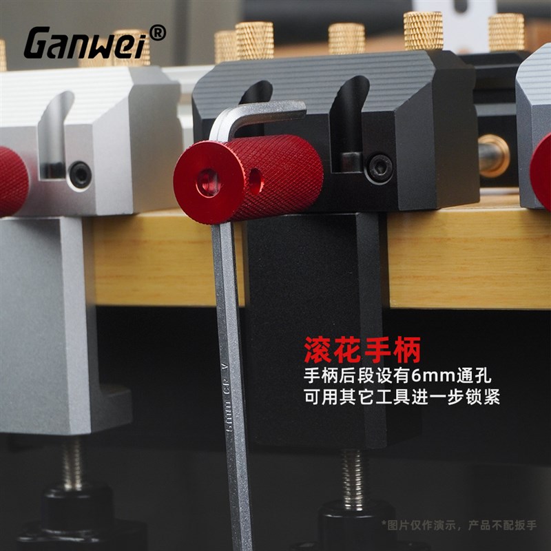 铝合金精密台虎钳多功能迷你小型台虎桌钳异形R高达手办模型夹床