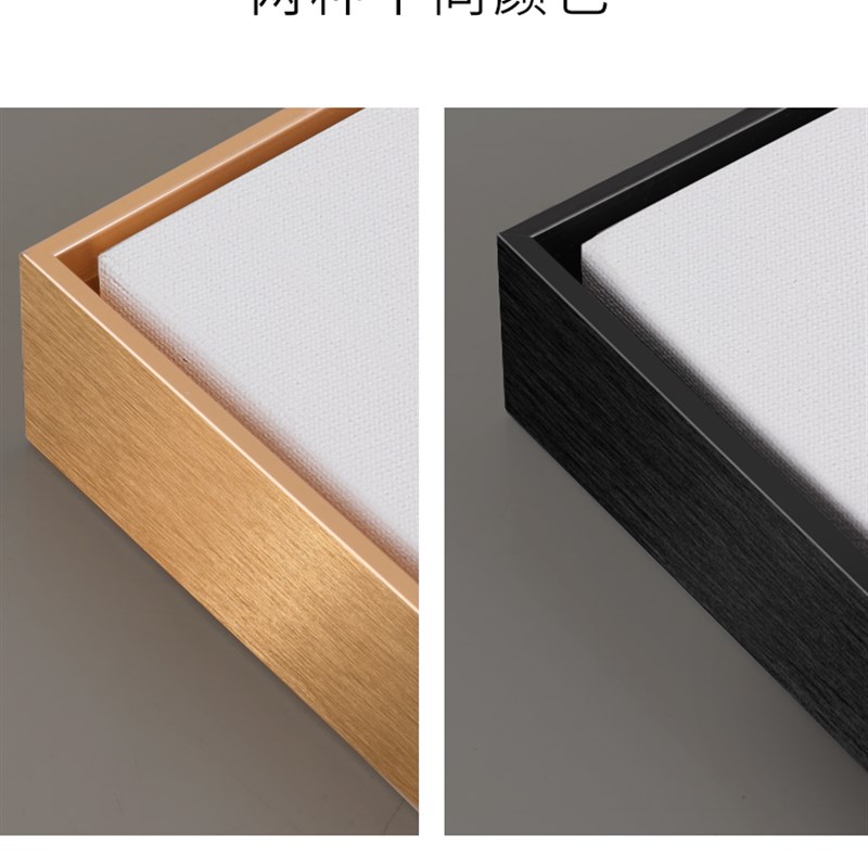 铝合金画框边条窄L型油画外框裱框D数字油画框丙烯画装裱相框框架图片