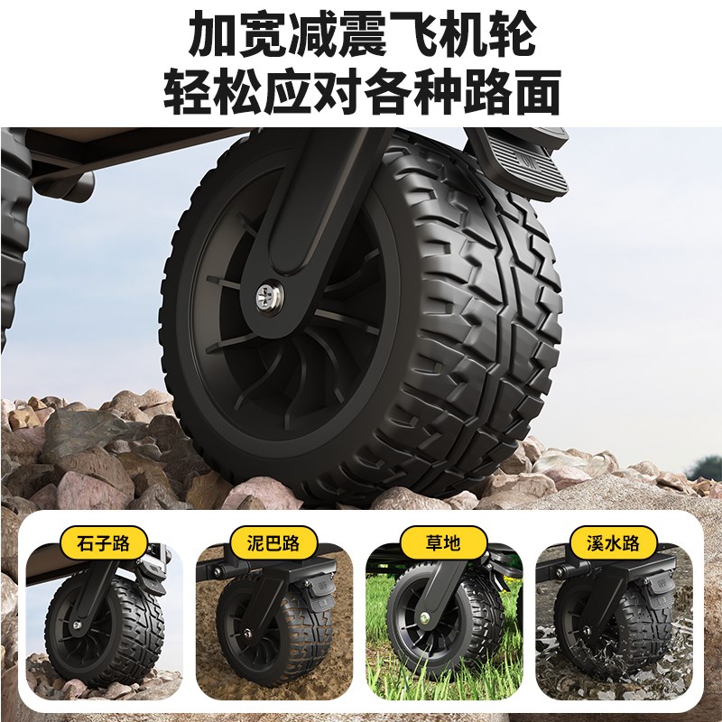 露营推车可折f叠营地拖车户外超大野餐搬运小推车手拉车桌板野营