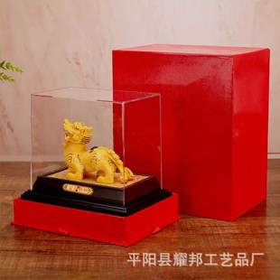 绒沙金貔貅金蟾镀金摆件办公室家居工H艺品店铺开张开业活动礼品