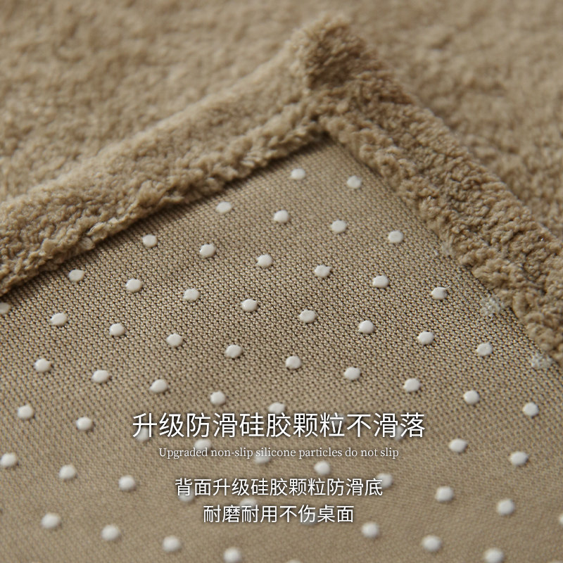 纯色桌布加厚柔软毛绒亲肤感学生书桌布家用防水防滑Z茶几餐桌布,居家布艺,桌布,淘宝优惠券,粉丝福利购,淘宝优惠卷