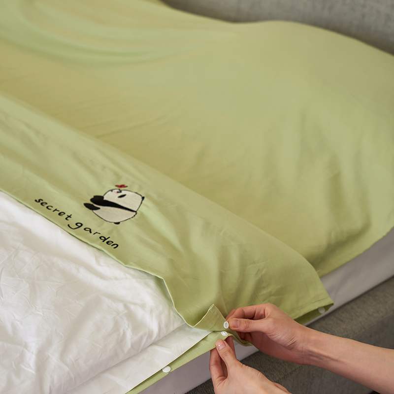 全棉隔脏睡袋纯棉单人旅行睡袋床单被罩旅游酒店S出差可携式单双