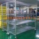 深圳镀铬线网货架 带轮周转货架移动展示架不锈钢货架 家用置物架