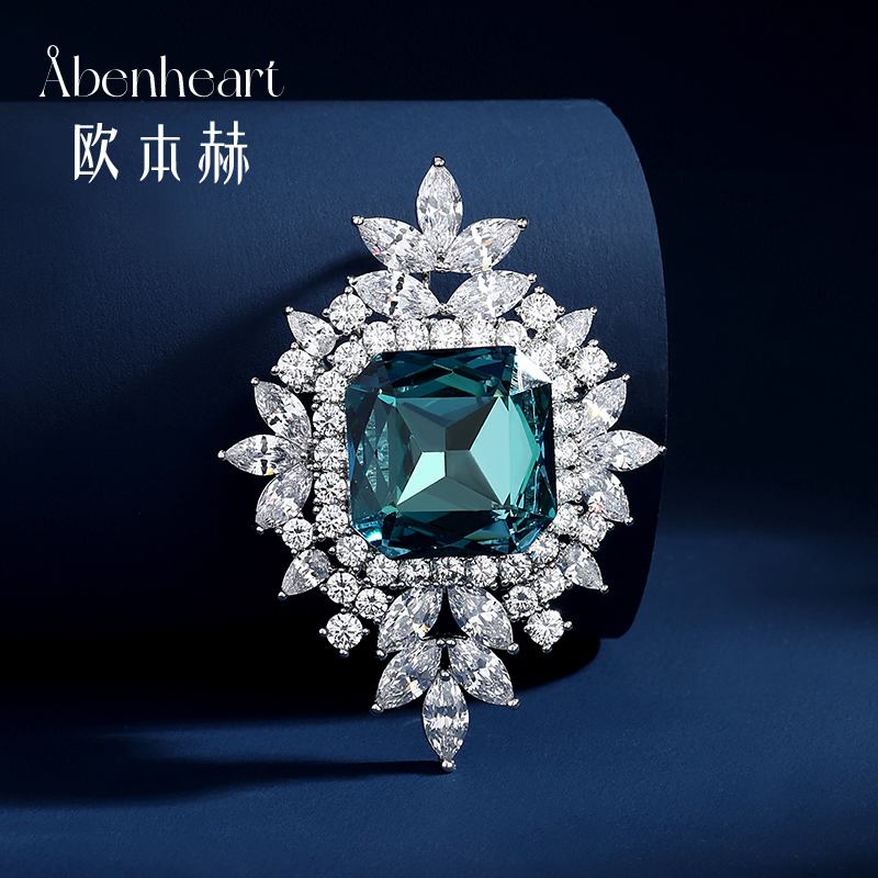 Abenheart丹麦胸针别针水晶高端