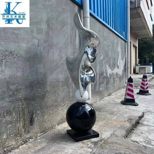 轻奢艺术别品雕塑墅酒店客厅现代家MLC居饰品创抽象艺术玄关摆意