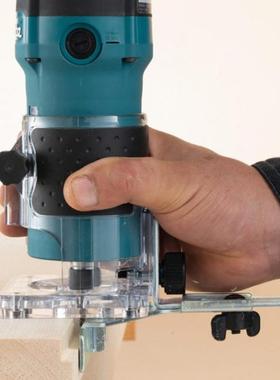 Mai木ta修边机M371倒13711装电铣k雕刻开锣机铝塑板开槽机