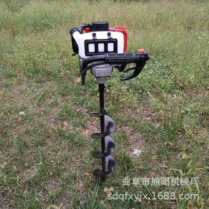 小农型汽油地钻挖坑机用施桩肥打大打洞机果园栽YMR树功率种植机