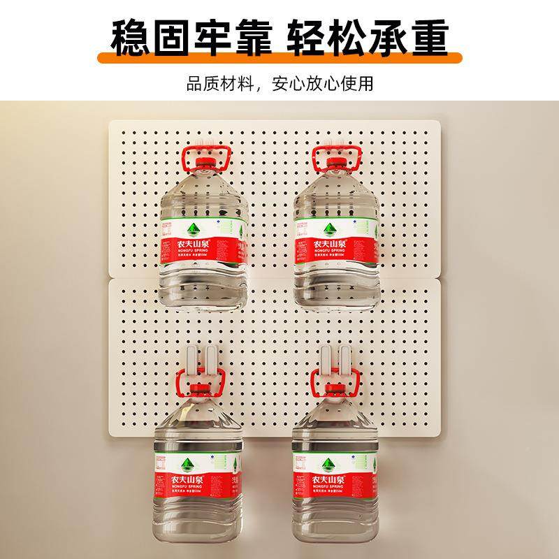 明隔峥家厂墙上洞洞板墙壁板置物架金免打孔宿舍书桌收纳tb-86938,收纳整理,书桌收纳置物架,淘宝优惠券,粉丝福利购,淘宝优惠卷